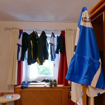 068 am Sonntag früh war wieder alles  trocken